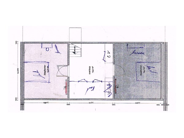 Floorplan - Sniederslaan 20B, 5531 EL Bladel